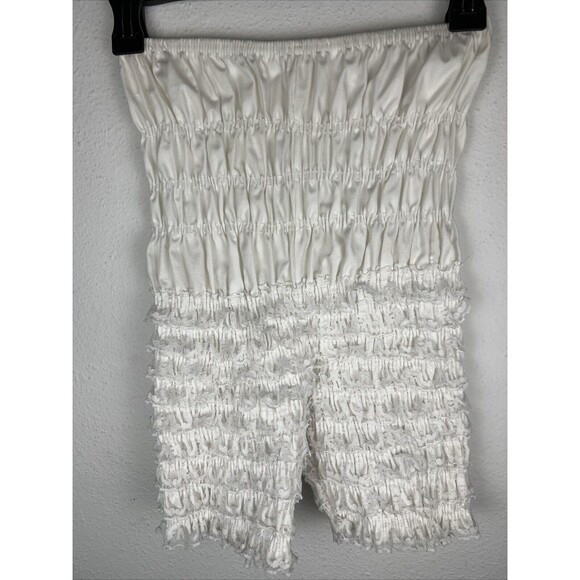 Partners‎ Please Malco Modes Size P Square Dance Bloomers Ruffles WHITE Vintage - Picture 2 of 14